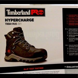 13W Black Timberland Boots